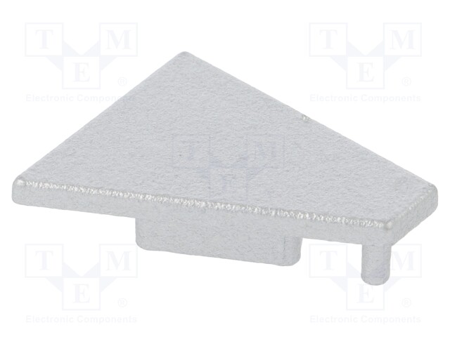 LED PROFIILIN PÄÄTYPALA - HOPEA - 20KPL - ABS - GEN2 - CORNER14 - Profiilit LED nauhoille - TOP-A4980040-SET - 1