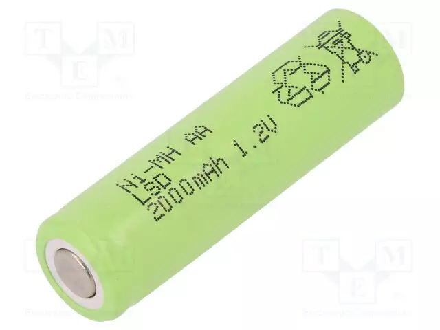 AKKU: NI-MH - AA - 1,2V - 2000MAH - Ø14,5X49MM - 1KPL - Akut - ACCU-AA2000E-ST - 1