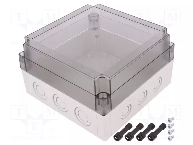 ASENNUSKOTELO - X: 180MM - Y: 180MM - Z: 100MM - MNX - HARMA - Yleiskäyttöiset kotelot - PCM175100T - 1