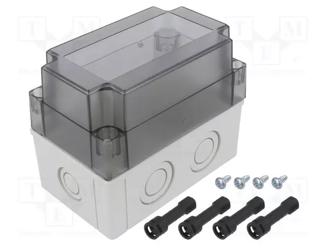 ASENNUSKOTELO - X: 80MM - Y: 130MM - Z: 100MM - MNX - HARMA - Yleiskäyttöiset kotelot - PCM100100T - 1