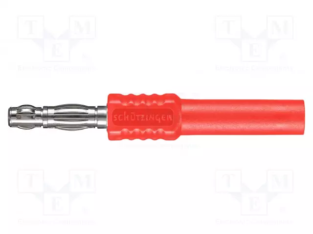 LABORATORIOBANAANILIITIN 4MM - PISTOKE - 16A - 30VAC - 60VDC - 66,9MM - Banaaniliittimet 4mm - BRST7922NI-RT - 1