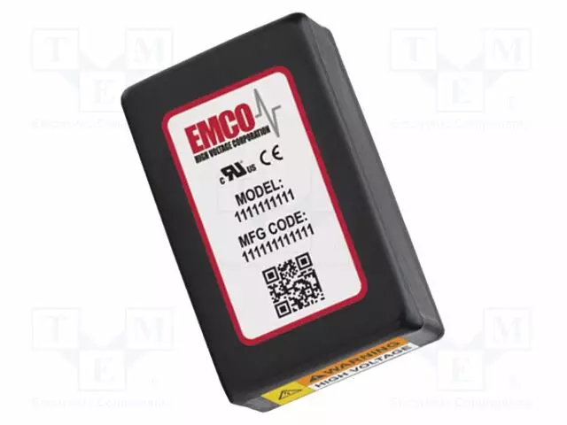 DC/DC MUUNNIN - 10W - TULOJÄNNITE 0÷15VDC - LÄHTÖJÄNNITE 2,5KVDC - ULÄH2: -2,5KVDC - DC/DC muuntimet - F50CT - 1