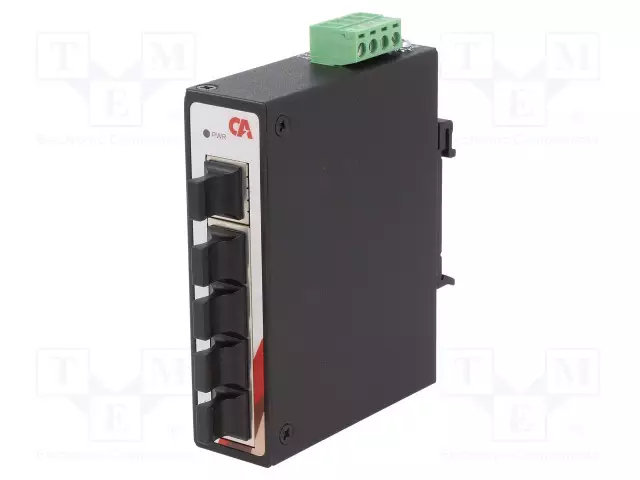 ETHERNET KYTKIN - PORTTIEN LUKU: 5 - 12÷48VDC - RJ45 - Teollisuusverkot - CETU-0500-T - 1