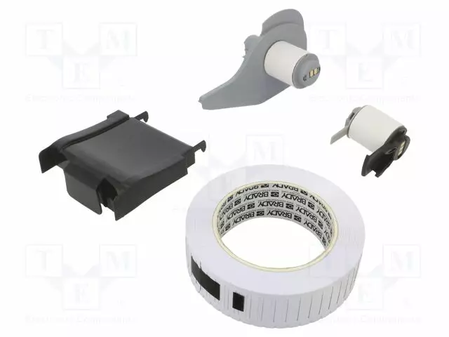 ETIKETTI - 16MM - VALKOINEN - H: 4,4MM - Tarratulostimet ja merkitsijät - BM-16X4.4-7696-WT - 1