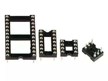 IC-HOLKKIKANTA DIL 18-NAP 300MIL - IC kannat - holkki - 18PT - 1