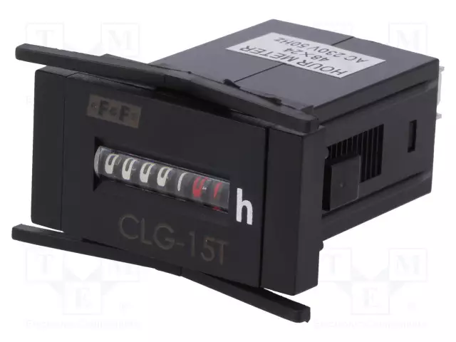 KÄYTTÖTUNTIMITTARI - MEKAANINEN 230V - Digitaaliset ja mekaaniset laskurit - CLG-15T - 1