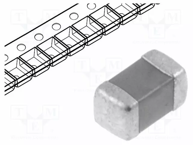 KERAAMINEN KONDENSAATTORI - MLCC - 1UF - 35V - X5R - ±10% - SMD - 0603 - MLCC SMD kondensaattorit - GMK107BJ105KA-T - 1