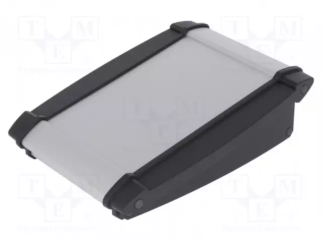 KOTELO: OHJAUSPANEELI-ALU-TOPLINE - X: 150MM - Y: 181MM - Z: 53MM - Työpöytäkotelot - ATPH-1850-150-MT - 1