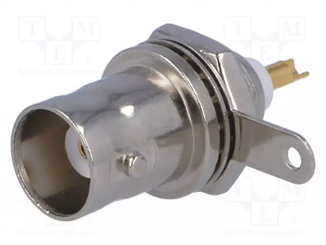 LIITIN: BNC - N LIITINAARAS - JUOTETTAVA - PANEELIASENNETTAVA - PTFE - BNC liittimet - BNC-006-T - 1