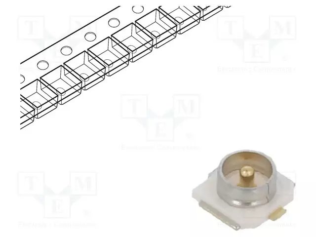 LIITIN: U.FL (IPX/AMC) - PISTORASIA - 50OHM - SMT - UROS - 6GHZ - -40÷90°C - Mikroliittimet - CONMHF1-SMD-T - 1