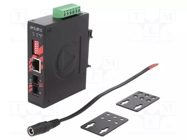 MEDIAMUUNNIN - ETHERNET/YKSIMUOTOVALOKUITU - PORTTIEN LUKU: 2 - Teollisuusverkot - IMC-C100-S3-T - 1