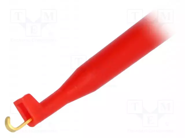 MITTAUSKOUKKU - 6A - 60VDC - PUNAINEN - 2MMOHM - Testauskoukut - KLEPS2-BU-RT - 1