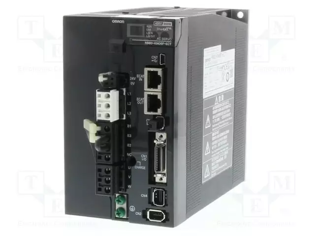 AUTOMATION MODULE: SERVO DRIVER - 600W - 400VAC - ACCURAX G5 - Sähkömoottorit - R88D-KN06F-ECT - 1