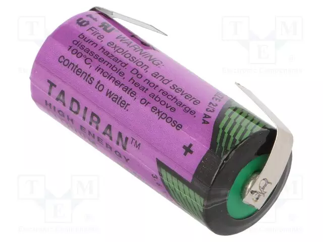 PARISTO: LITIUM- (LTC) - 2/3AA,2/3R6 - 3,6V - 1500MAH - Ø14,7X33,5MM - Alkaliparistot - SL-761T - 1