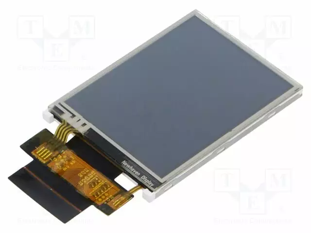 TFT NÄYTTÖ - 2,4" - 240X320 - VALAISTUS: LED - KOOT: 42,72X59,46X3,8MM - TFT-näytöt - NHD-2.4240320DA-CT - 1