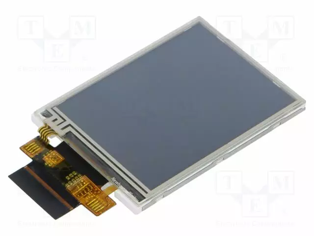 TFT NÄYTTÖ - 2,8" - 240X320 - VALAISTUS: LED - KOOT: 50X69,2X3,75MM - TFT-näytöt - NHD-2.8240320DA-CT - 1