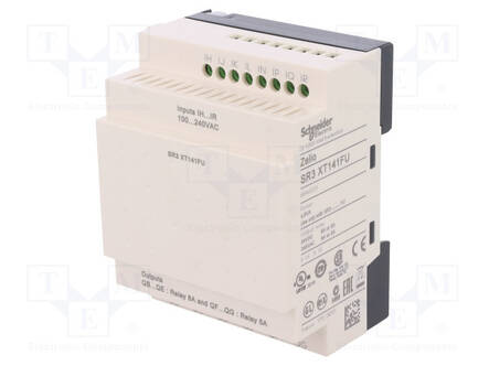 AUTOMATION MODULE: EXTENSION - IN: 8 - OUT: 6 - OUT 1: RELAY - IP20 - Ohjelmoitavat releet - SR3XT141FU - 1