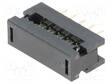 IDC SIIRTYMÄLIITTIMET - PIN: 10 - IDC,THT - - 1,27MM - 1A - 30V - IDC liittimet - T8061000001NEU - 1