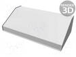 KOTELO: OHJAUSPANEELI-1456 - X: 356MM - Y: 184MM - Z: 102MM - ALUMIINI - Työpöytäkotelot - HM-1456PG4WHBU - 1