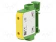 LIITIN: JAKOPALA - 125A - 1KV - DIN-KISKOLLE - RUUVI TERMINAALI - ABS - Kiskoliittimet - PE.4146CU - 1