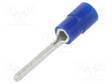 PÄÄTE: RIVILIITIN - Ø: 1,9MM - 1,04÷2,63MM2 - PURISTETTAVA - Eristetyt liittimet - TMEXTC-2-16-BLU - 1