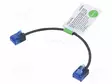 PATCH KAAPELI - U/UTP - CAT 6A - RJ45-PISTOKE,MOLEMMIN PUOLIN - LANKA - RJ45 Ethernet kaapelit - CQ3003U - 1