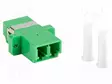 ADAPTERI - LC/APC,MOLEMMIN PUOLIN - 9/125UM - VIHREÄ - -40÷85°C - Patchcordit ja valokuitu-pigtailit - FA-LCAPSD01-0001BU - 2