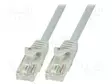 PATCH KAAPELI - U/UTP - CAT 6 - RJ45-PISTOKE,MOLEMMIN PUOLIN - LANKA - RJ45 Ethernet kaapelit - CP2012U - 1