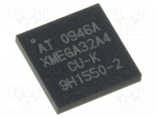 IC: AVR-MIKROOHJAIN - VFBGA49 - 1,6÷3,6VDC - ATXMEGA - SYDÄN: 8-BIT - AVR 8-bit sarja - ATXMEGA32A4-CU - 1