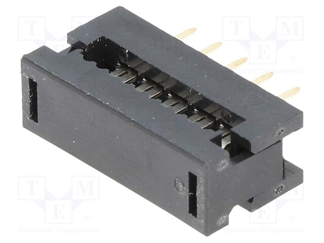 IDC SIIRTYMÄLIITTIMET - PIN: 10 - IDC,THT - - 1,27MM - 1A - 30V - IDC liittimet - T8061000001NEU - 1