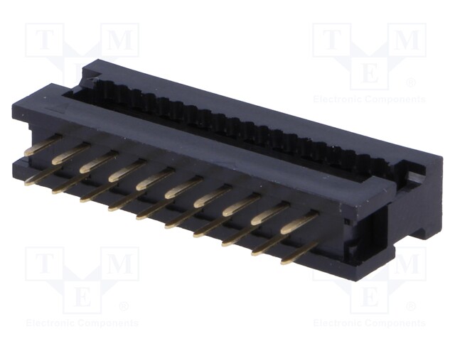 IDC SIIRTYMÄLIITTIMET - PIN: 20 - IDC,THT - - 1,27MM - 1A - 30V - IDC liittimet - T8062000001NEU - 1