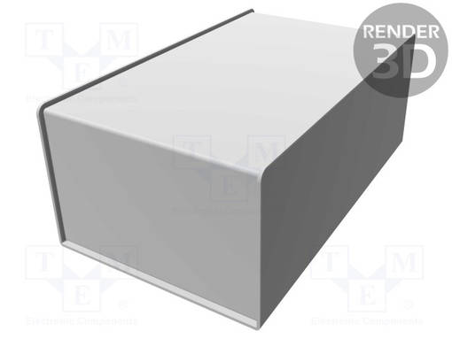 KOTELO: OHJAUSPANEELI-1456 - X: 152MM - Y: 254MM - Z: 102MM - ALUMIINI - Työpöytäkotelot - HM-1456NEK4WHBU - 1