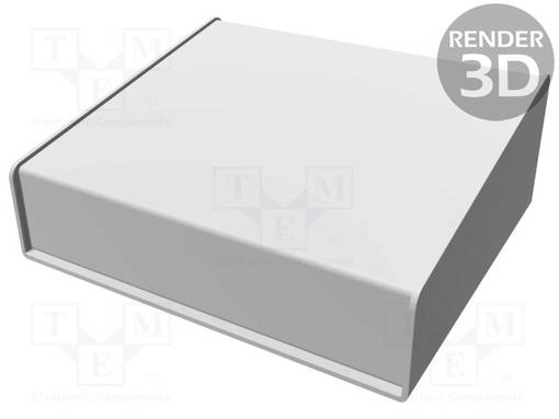 KOTELO: OHJAUSPANEELI-1456 - X: 165MM - Y: 140MM - Z: 64MM - ALUMIINI - Työpöytäkotelot - HM-1456FE1BKBU - 1