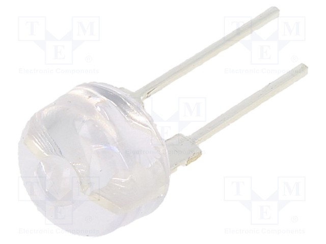 LED - KELTAINEN - 10MM - 90000÷120000MCD - 12° - ETUOSA: KUPERA - Pyöreät LEDit - OSY5XAAC11U - 1