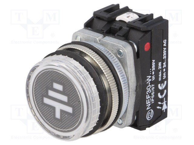 MAADOITUSOSOITIN - 30MM - Taulukytkimien lisävarusteet - NEF30-WU - 1