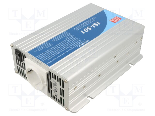 MUUNNIN: DC/AC - 10÷15VDC - 230VAC - 205X158X67MM - -20÷40°C - Aurinkopaneelit ja tarvikkeet - ISI-501-212EU - 1