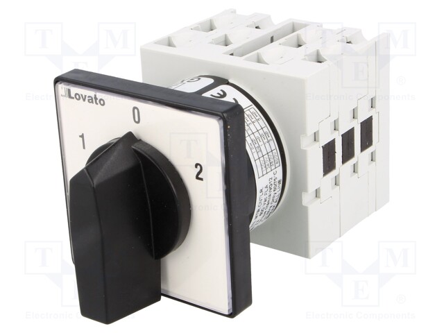 KYTKIN: KÄÄMITYKSEN EROTTAVA NOKKAKYTKIN - ASENNOT: 3 - 16A - Nokkakytkimet - GX1653U - 1