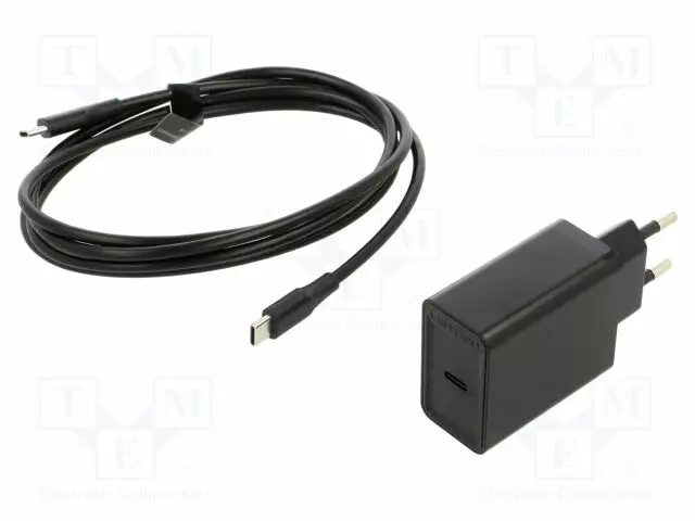 VIRTALÄHDE: IMPULSSI - VERKKOMUUNTAJA,PISTOKE - 5÷12VDC - 25W - MUSTA - Pistorasiamuuntajat - FAHBF-EU - 1