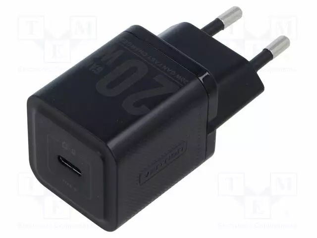 VIRTALÄHDE: IMPULSSI - VERKKOMUUNTAJA,PISTOKE - 5÷12VDC - 20W - MUSTA - Pistorasiamuuntajat - FEPB0-EU - 1