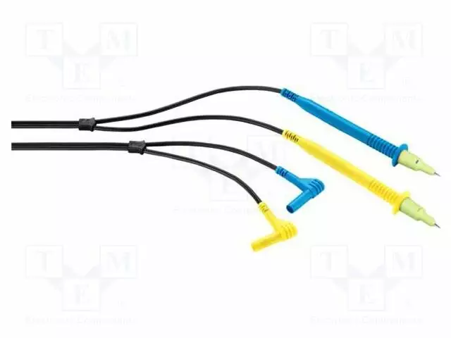 MITTAUSJOHTO: SETTI - PIT: 2M - KELTAINEN-SININEN - Mittausjohdot - GM-Z110U - 1