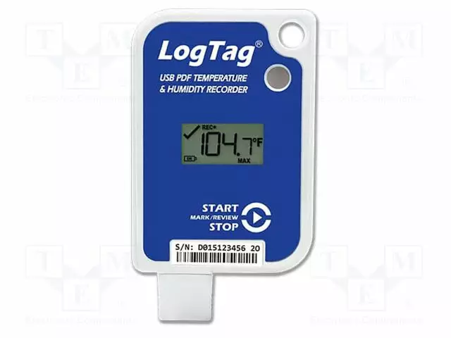 DATALOGGERI - LÄMPÖTILA-KOSTEUS - IP61 - LCD NÄYTTÖ - 0÷100%RH - Kosteusmittarit - LGT-HAXO-16U - 1