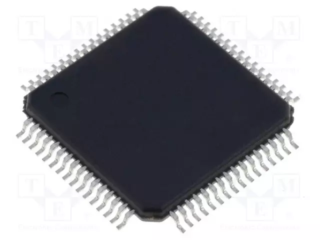 IC: 8051 MIKRO-OHJAIN - FLASH: 64KX8BIT - VQFP64 - 64KBFLASH - AT89 - 8051 8-bit sarja - AT89C51AC3-RDTU - 1