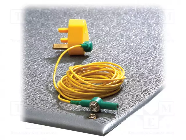 MATTO: LATTIA-ESD - HARMAA - L: 1,5M - W: 0,9M - PAKS.: 9MM - PVC - ESD lattiamatot - COBA-AS060002KEU - 1