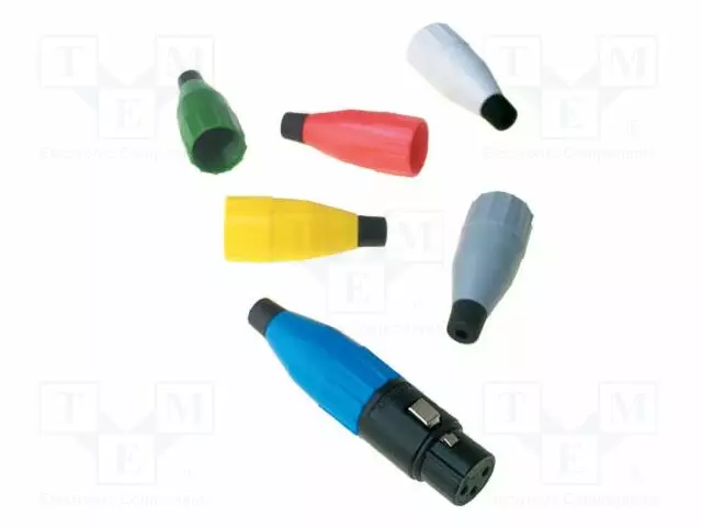 MURTOSUOJA - SININEN - XLR liittimet ja tarvikkeet - AC-NUT-BLU - 1