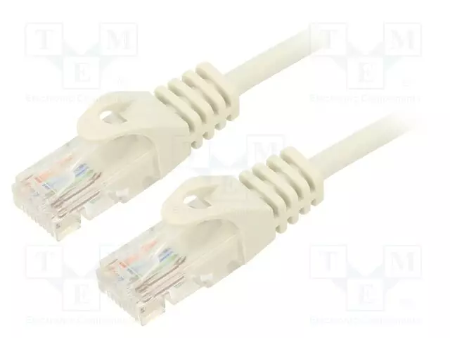 PATCH KAAPELI - U/UTP - CAT 5E - RJ45-PISTOKE,MOLEMMIN PUOLIN - CCA - RJ45 Ethernet kaapelit - CP1082U - 1