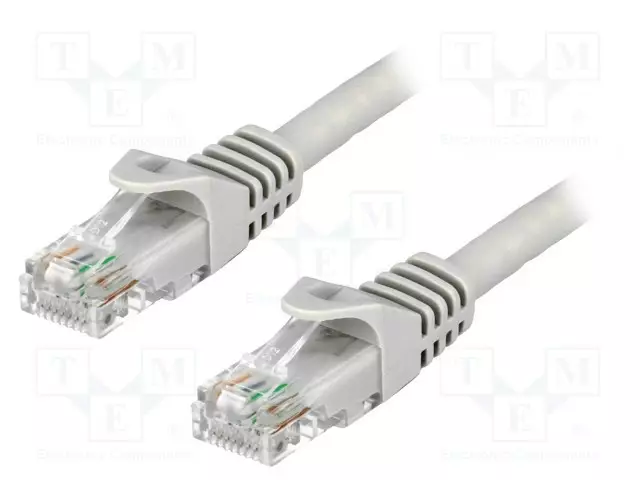 PATCH KAAPELI - U/UTP - CAT 6 - RJ45-PISTOKE,MOLEMMIN PUOLIN - LANKA - RJ45 Ethernet kaapelit - CP2092U - 1