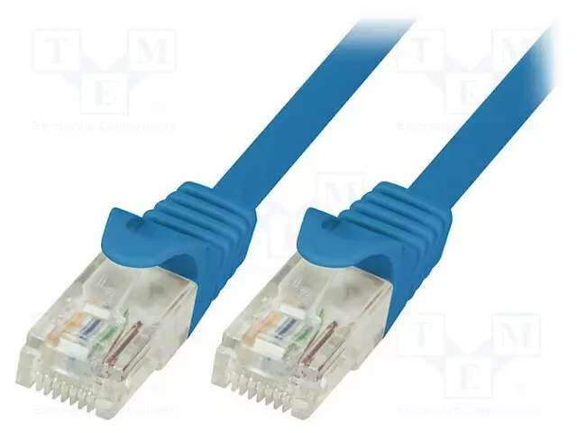 PATCH KAAPELI - U/UTP - CAT 6 - RJ45-PISTOKE,MOLEMMIN PUOLIN - LANKA - RJ45 Ethernet kaapelit - CP2096U - 1