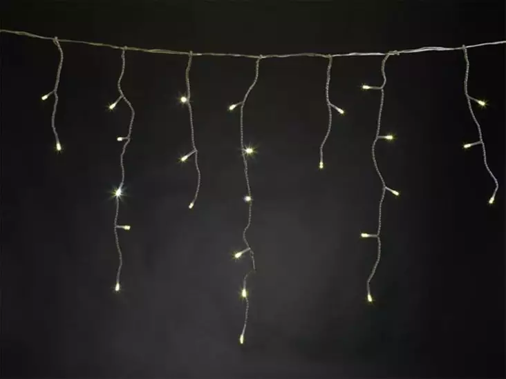 RANA LED - 2 x 1.3 m - 150 warm white lamps - transparent wire - 24 V - Jouluvalot ja sisustusvalot - V-RAN-2X13-S-24V-U - 1