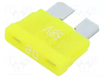 20A - 58VDC - AUTOSULAKE - 19,3MM - TINASEOS - Autosulakkeet - 340031-58V - 1