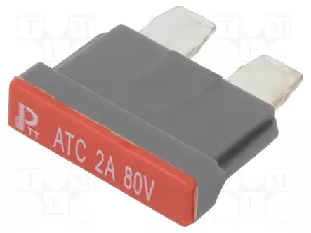 2A - 80VDC - AUTOSULAKE - 19MM - KUPARI - TINATTU - Autosulakkeet - 340020-80V - 1